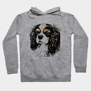 cavalier king charles spaniel drawing Hoodie